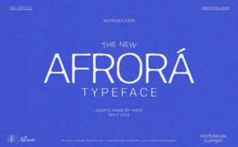 Afrora Vintage Font