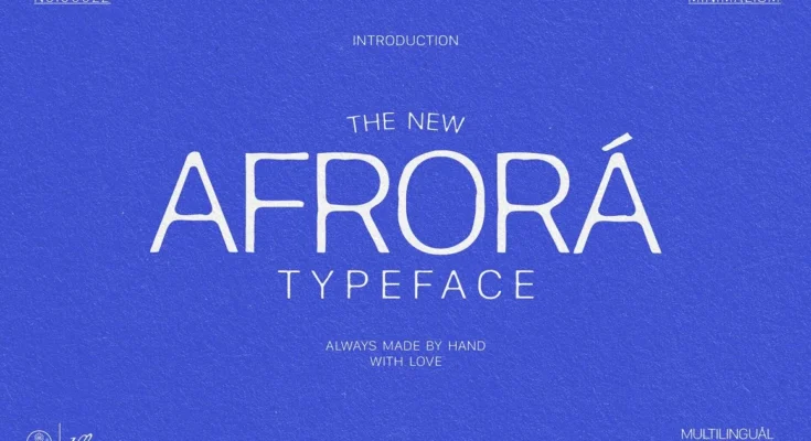 Afrora Vintage Font