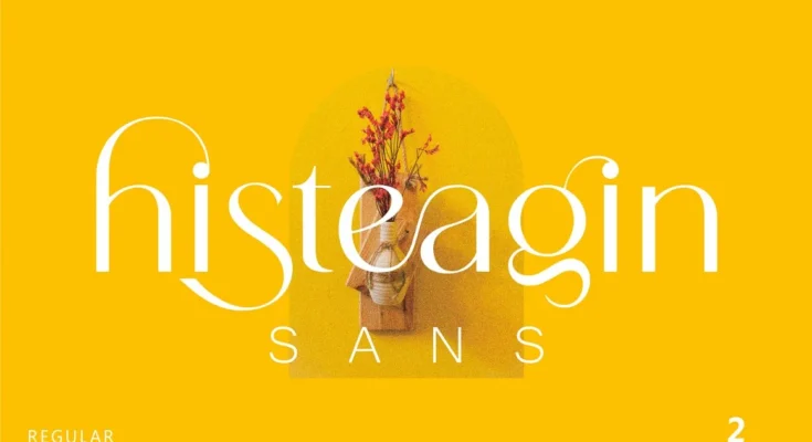 Histeagin Sans Serif Font