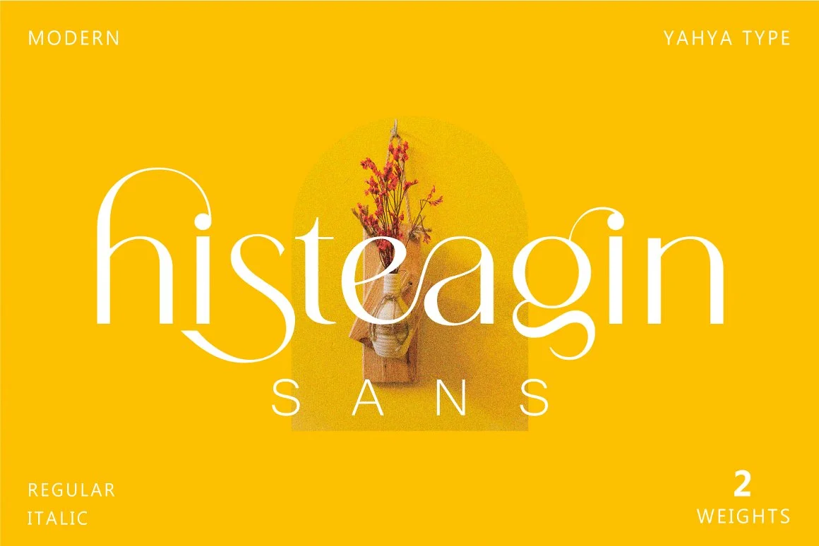 Histeagin Sans Serif Font