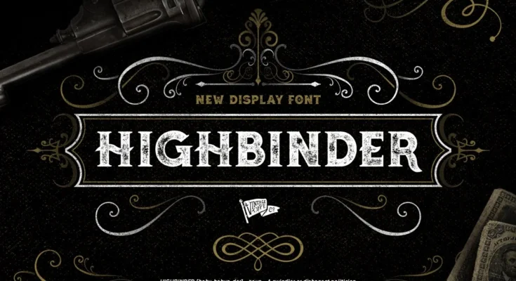 Highbinder Display Font