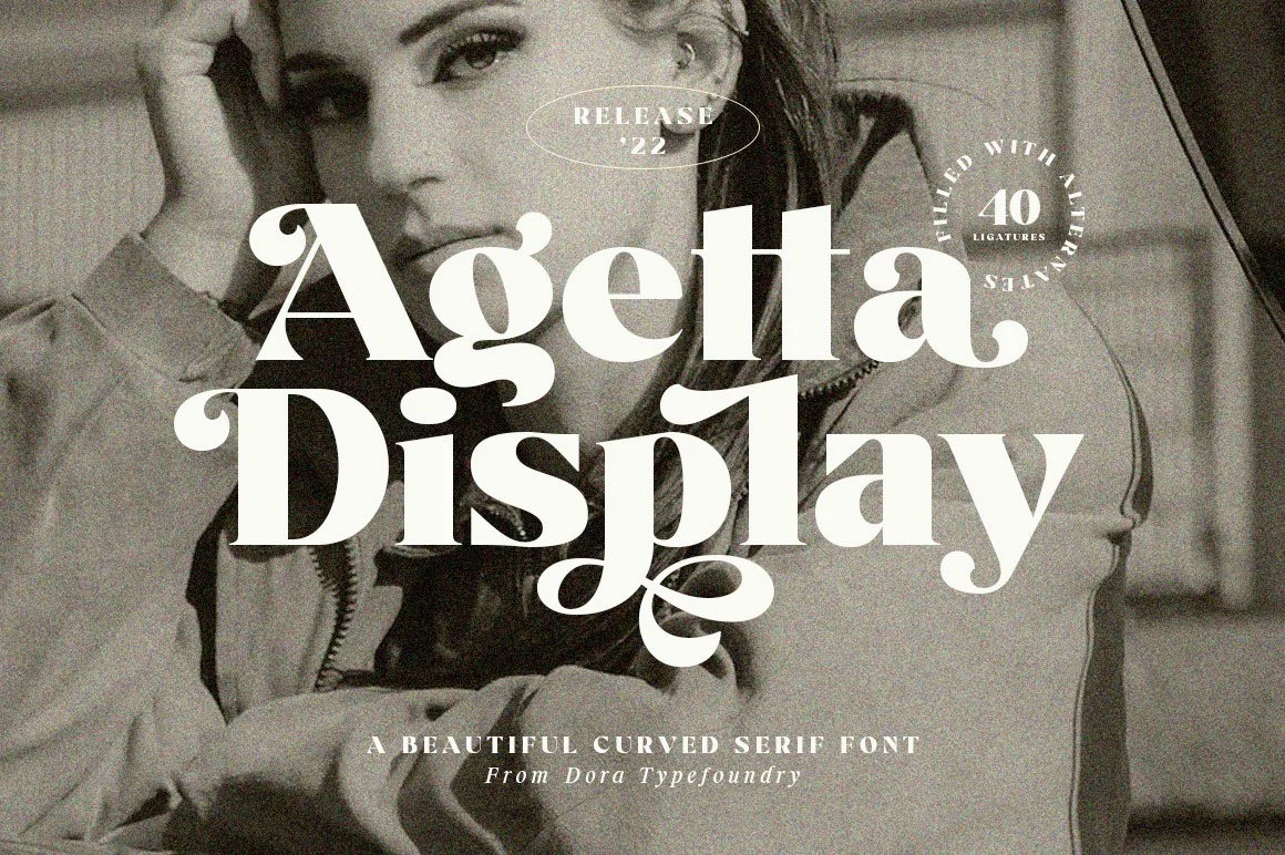 Agetta Display Font