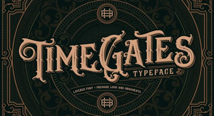 Timegates Typeface Font