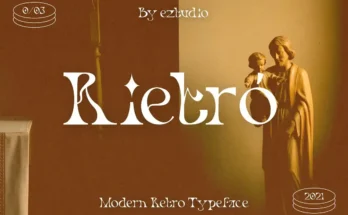 Rietro - Uniquely Serif Font