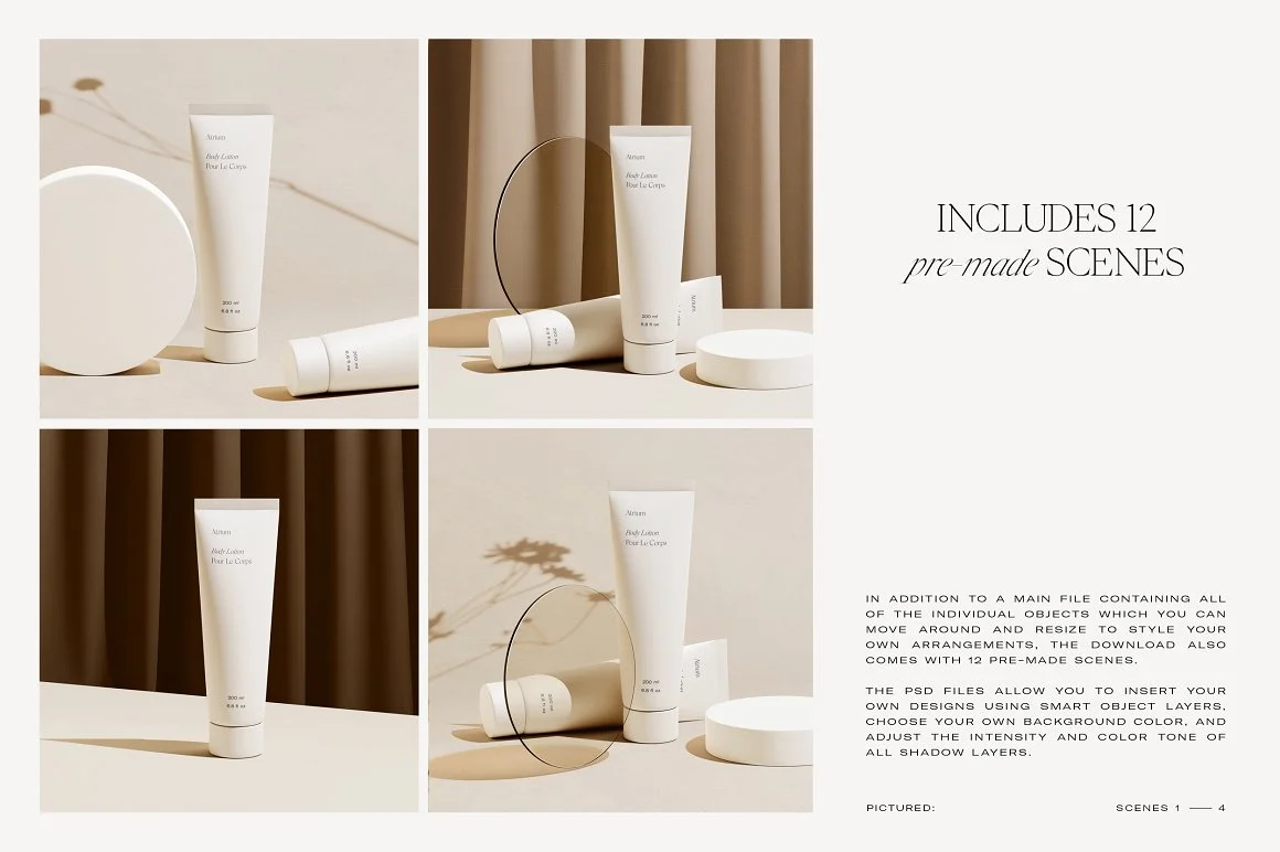 Cosmetic Packaging Scene 2