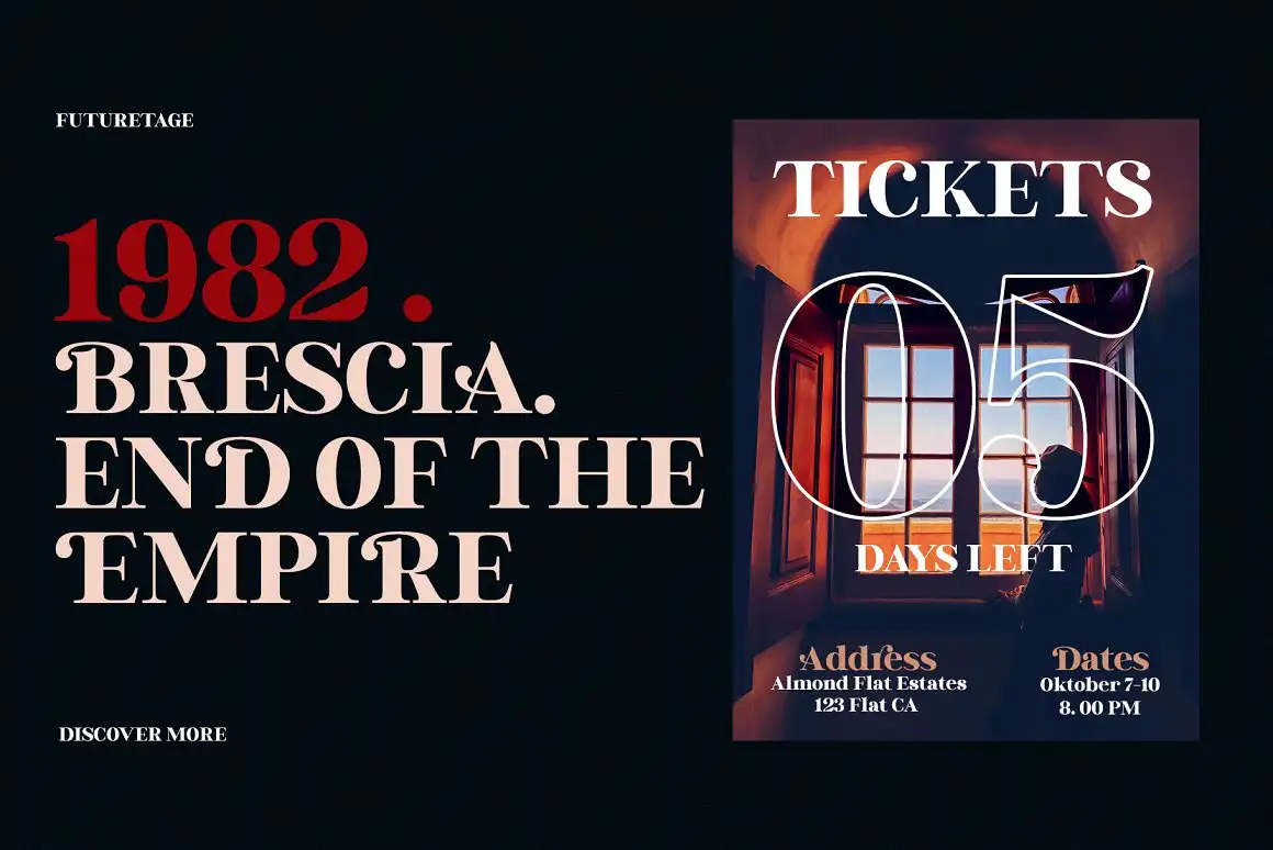 Binggo Wood Display Font  2