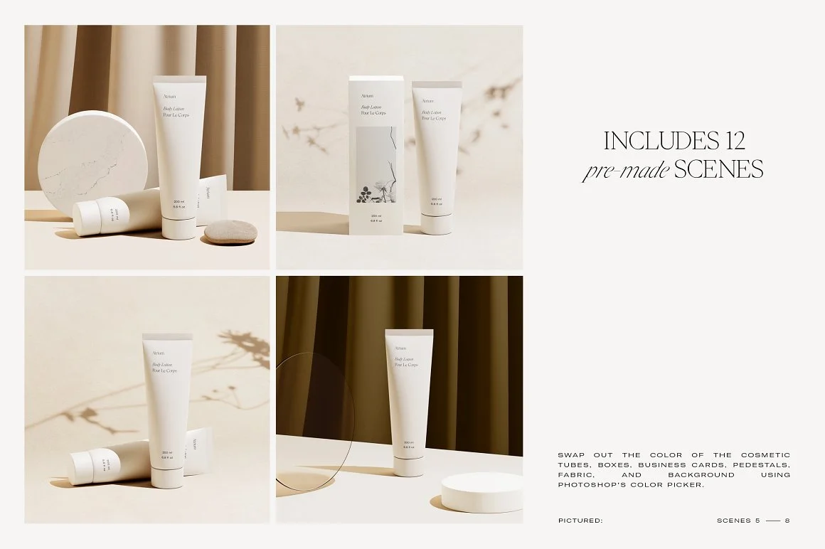 Cosmetic Packaging Scene 3