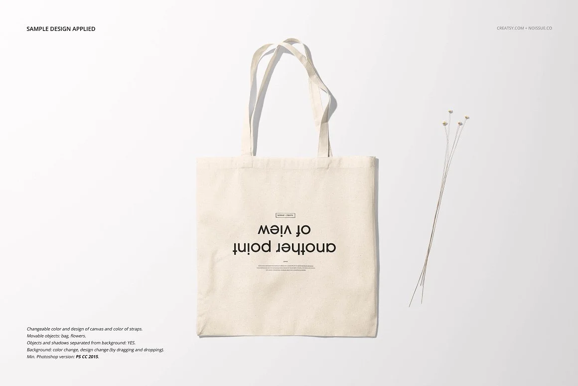 Tote Bag Mockup Set 3