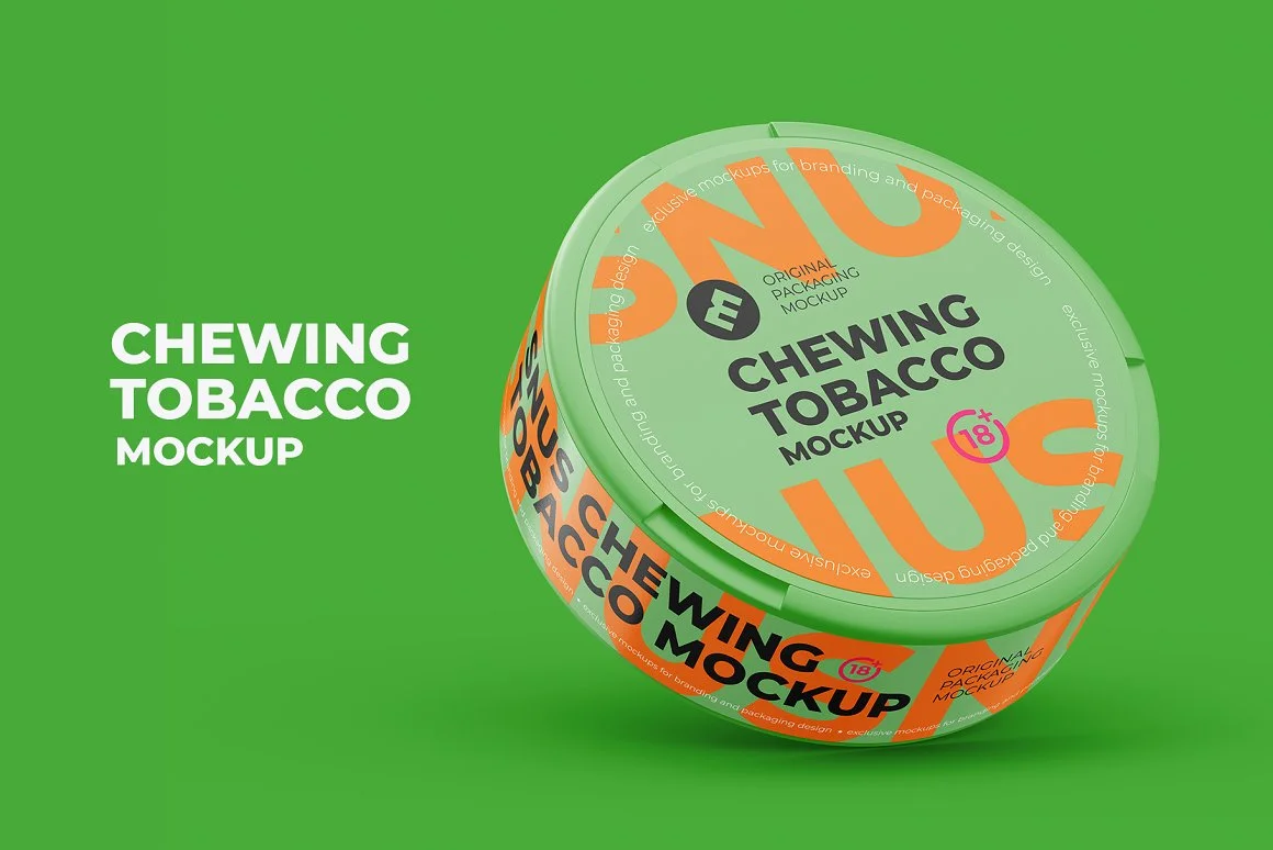 Snus Chewing Tobacco Mockup 3