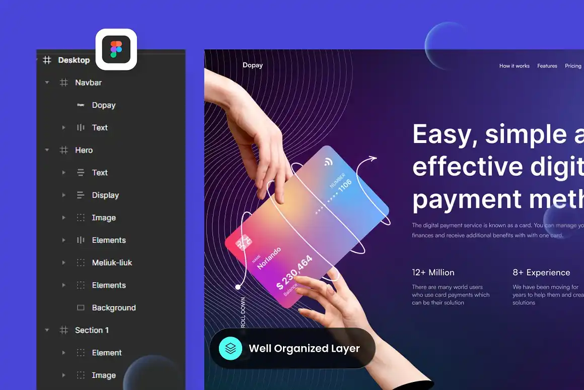 Dopay Payment Card Landing Page 3