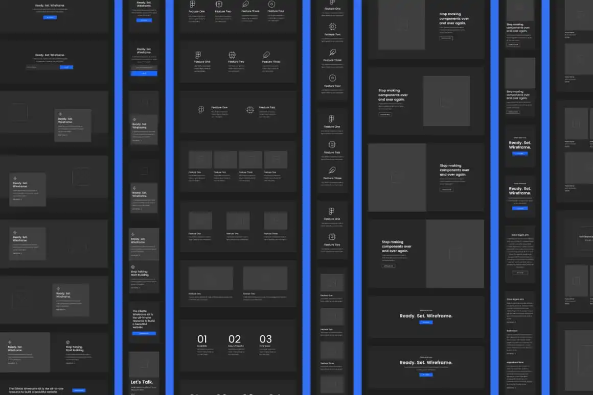 The Demo Wireframe Kit 4