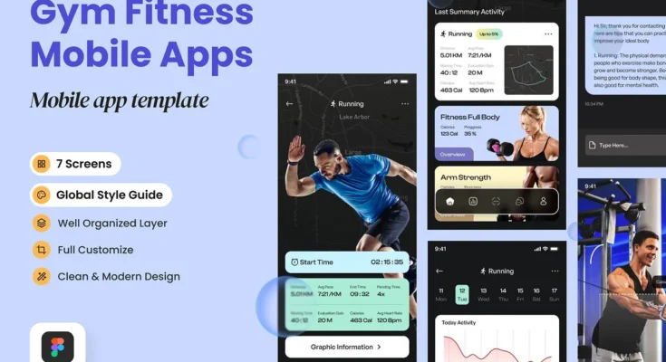 Zara - Gym Fitness Mobile App