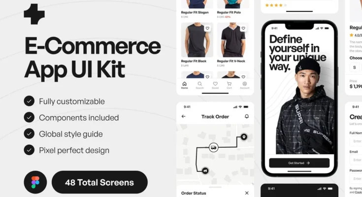 E-Commerce App UI Kits