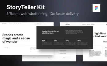 StoryTeller Wireframe Kit