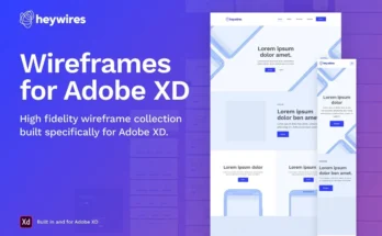 Adobe XD Wireframe Kit