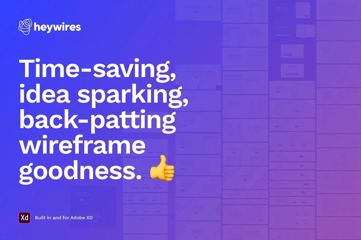 Adobe XD Wireframe Kit: Design Faster & Smarter