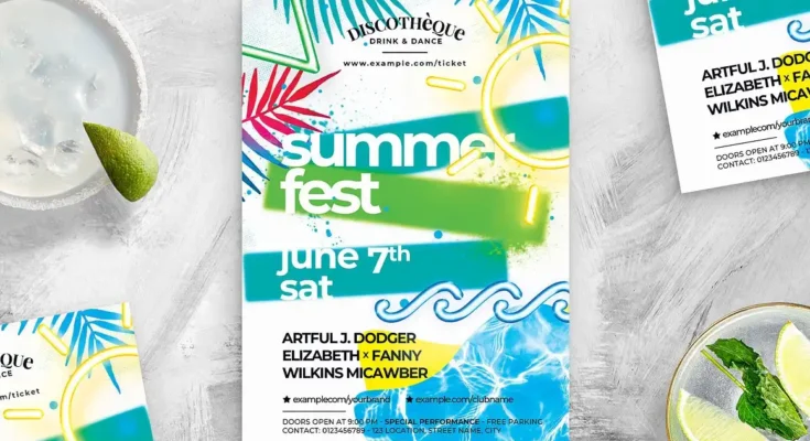 Summer Event Party Flyer