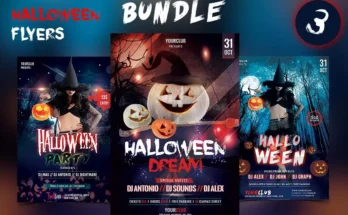 Halloween Flyers Bundle