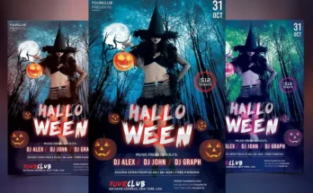 Halloween - PSD Flyer