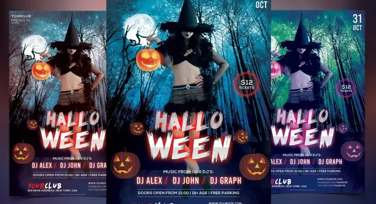 Halloween - PSD Flyer