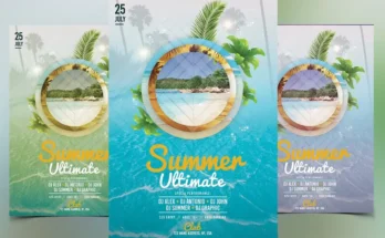 Summer Ultimate Flyer Template