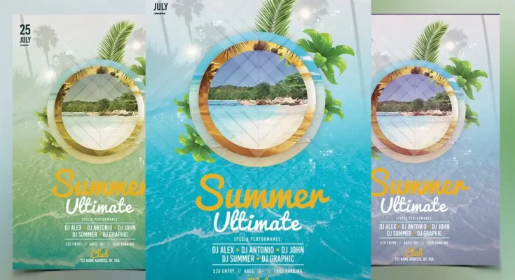 Summer Ultimate Flyer Template