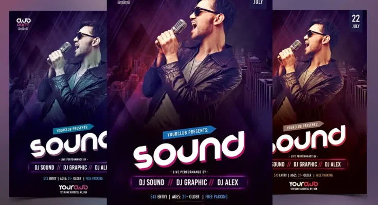 Sound Club Flyer Template