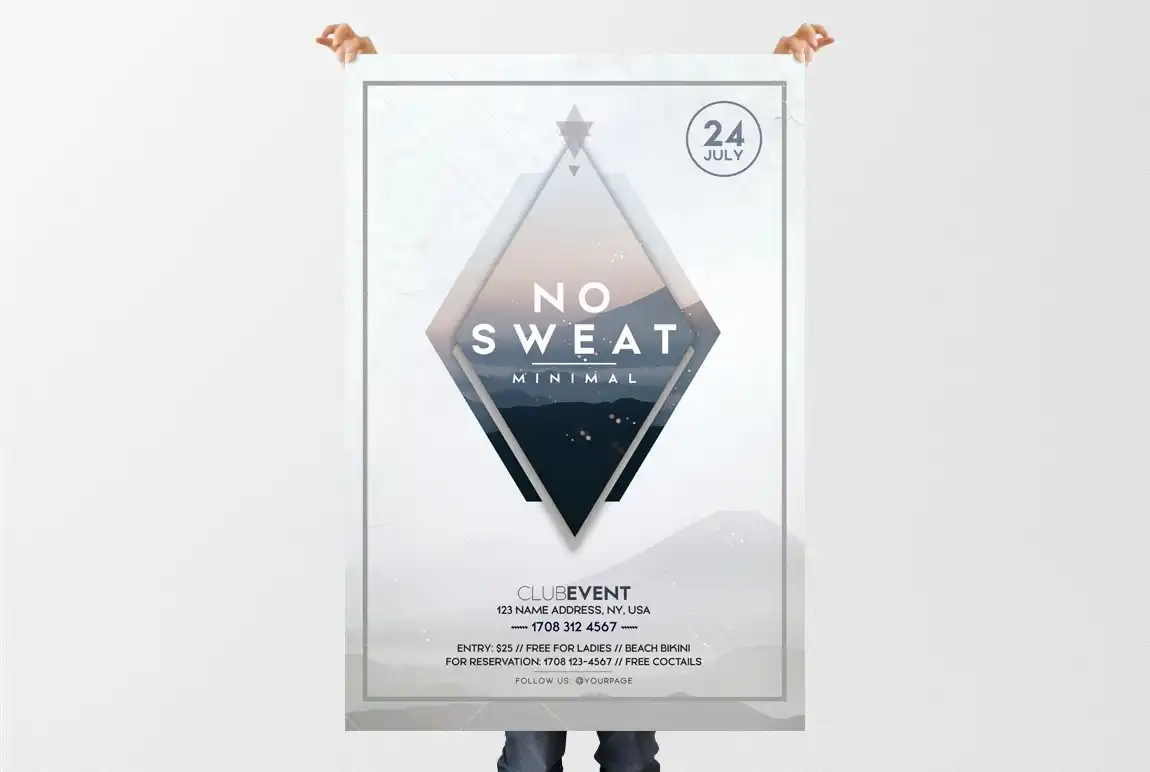 Minimal Event Flyer Template