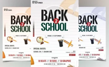 School Flyer Template