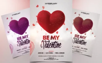 Valentine Flyer Template