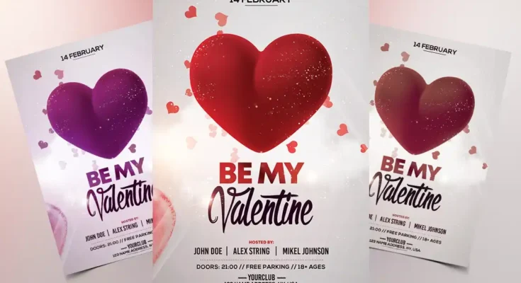 Valentine Flyer Template