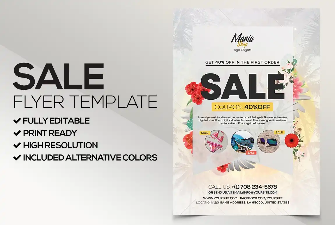 Big Sale Flyer Template