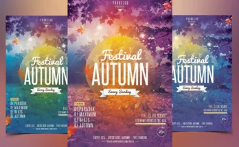 Fall Festival Autumn Flyer