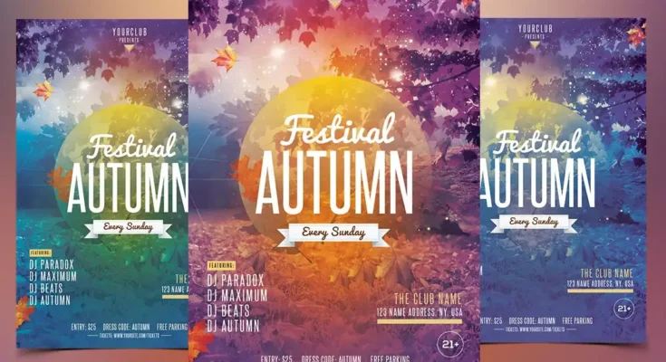 Fall Festival Autumn Flyer