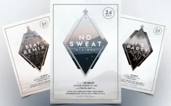 Minimal Event Flyer Template