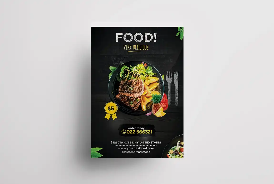 Modern Food Flyer Promotion