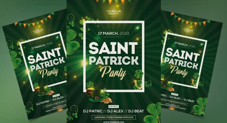 St Patrick Event Flyer