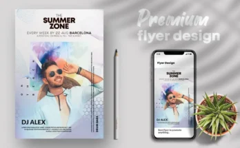 Summer Zone Flyer Template