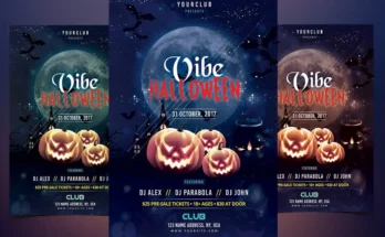 Vibe Halloween Flyer Template