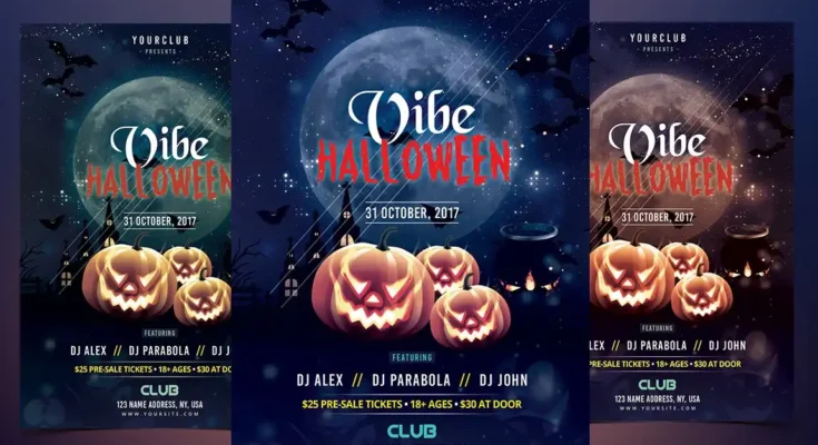 Vibe Halloween Flyer Template