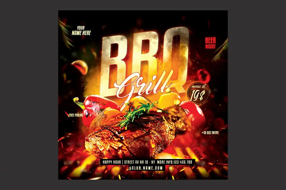 BBQ Flyer