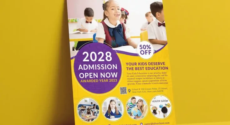 Kids Education Flyer