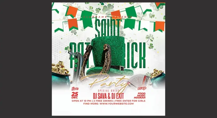 St Patrick’s Day Flyer