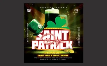 St Patrick’s Day Flyer