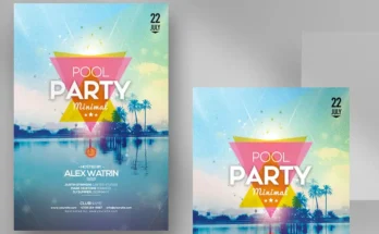 Pool Summer Party Flyer