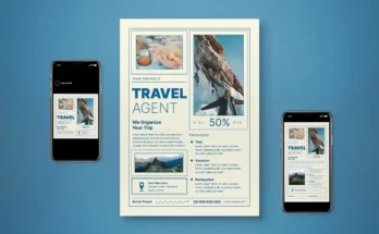 Travel Agent Flyer Set