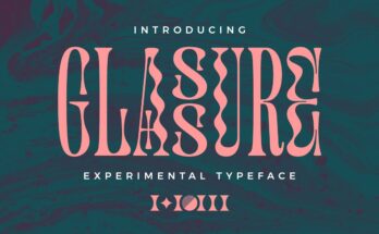 Glassure Typeface Font