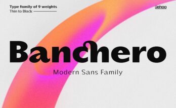 Banchero - Modern Sans Family