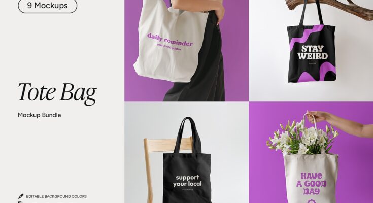 Tote Bag Mockup