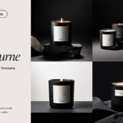 Luxury Candle Mockup